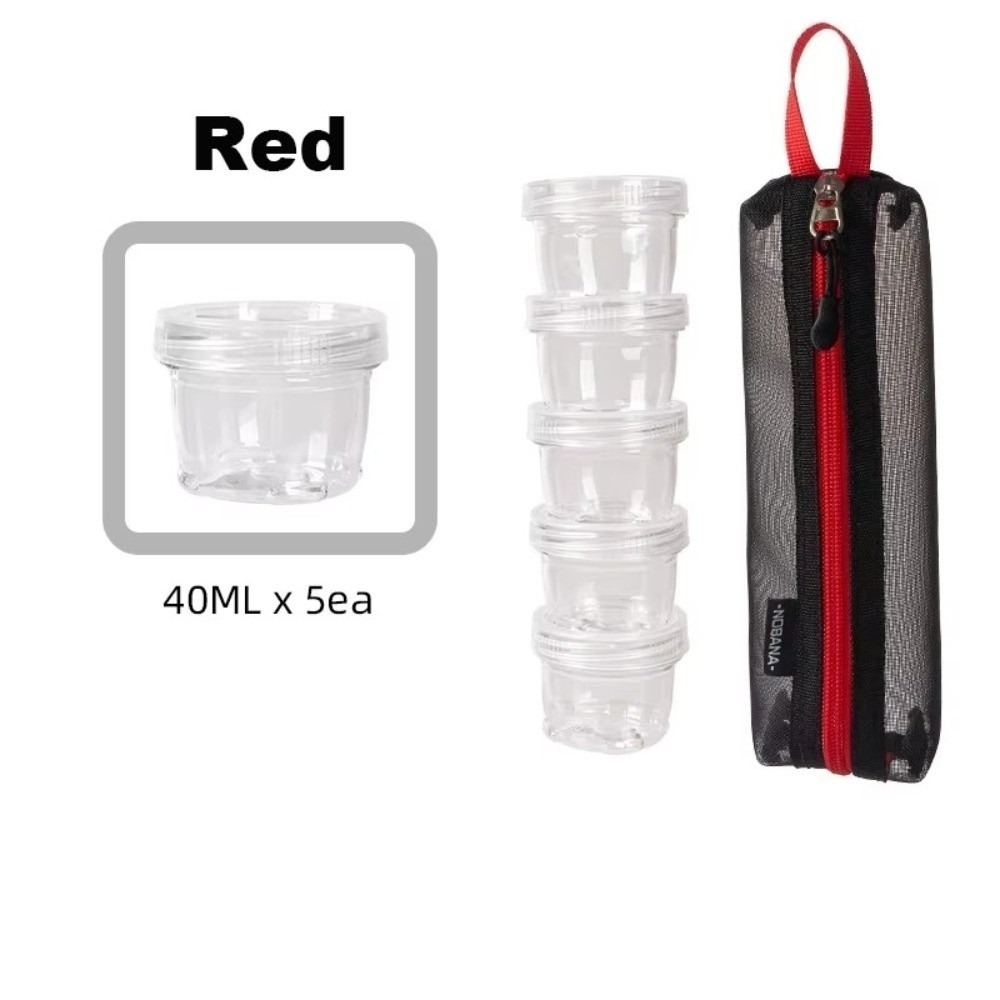 Spice Kit Compact - Portable Camping Spice Kit 5 Bottles