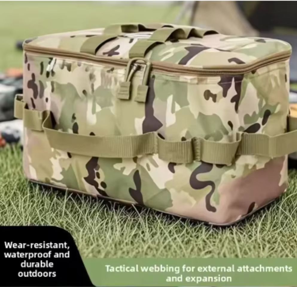 Camping Outdoor Cooking Set - Outdoor Camping Gas Tank Storage Bag,