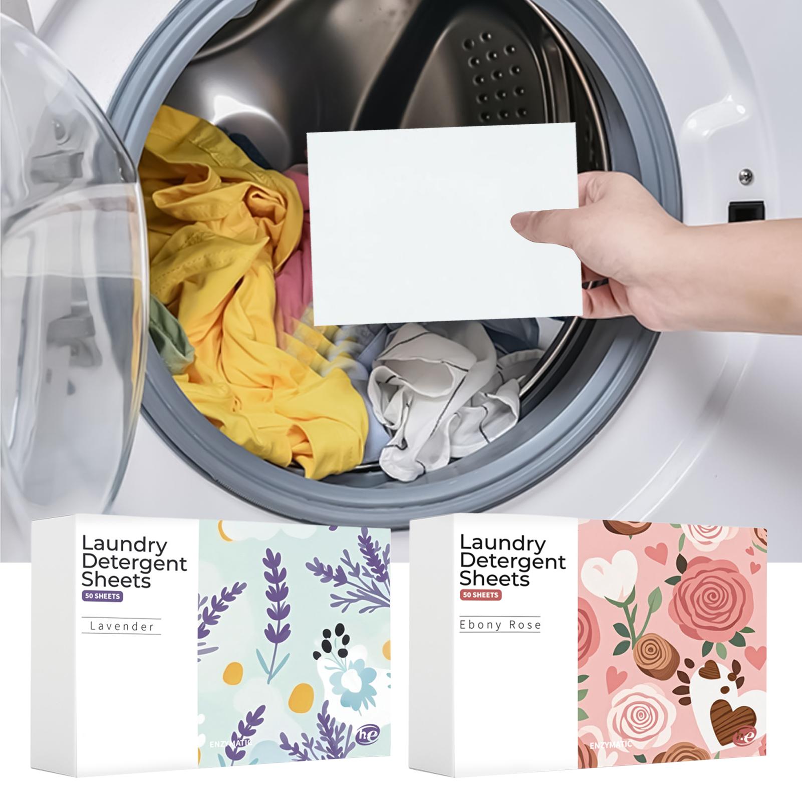 Biodegradable Soap Camp - Eco-Friendly Laundry Soap Sheets 50 Count/set