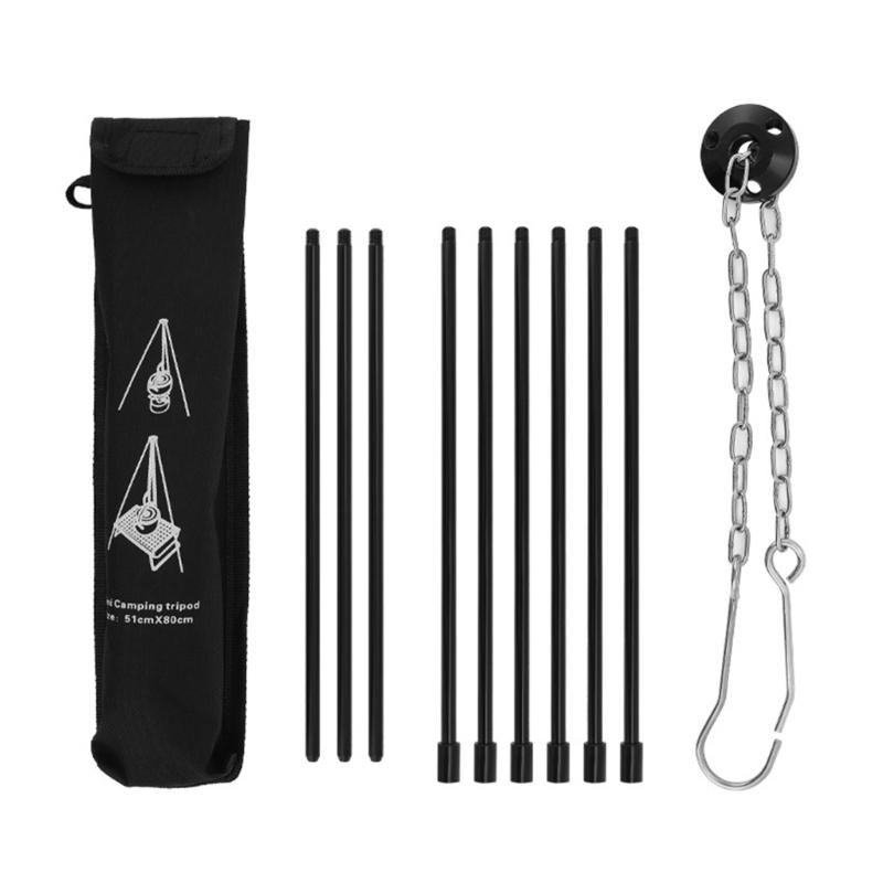 Campfire Cooking Tripod Set Ad - огляд і ціна Camping Cooking Tripod