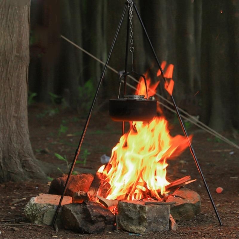 Campfire Cooking Tripod Set Ad - огляд і ціна Camping Cooking Tripod