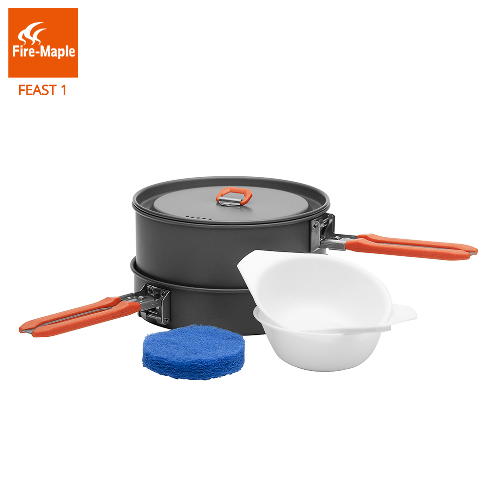 Fire Maple Feast 1 Outdoor Cam - огляд і ціна Camping Cooking Set Large