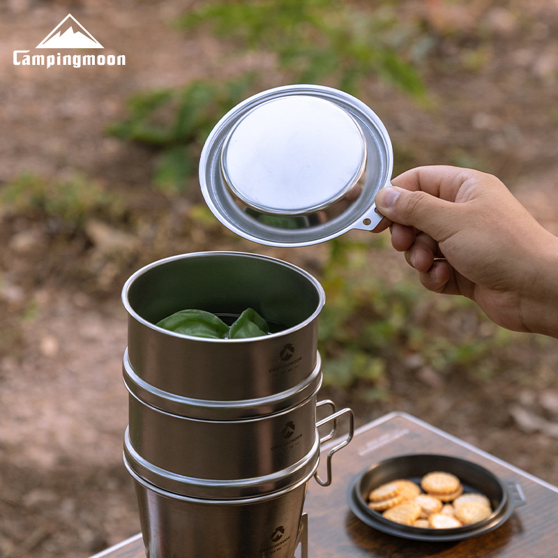 CAMPINGMOON S-SD Thickened Sta - огляд і ціна Camping Cooking Dishes