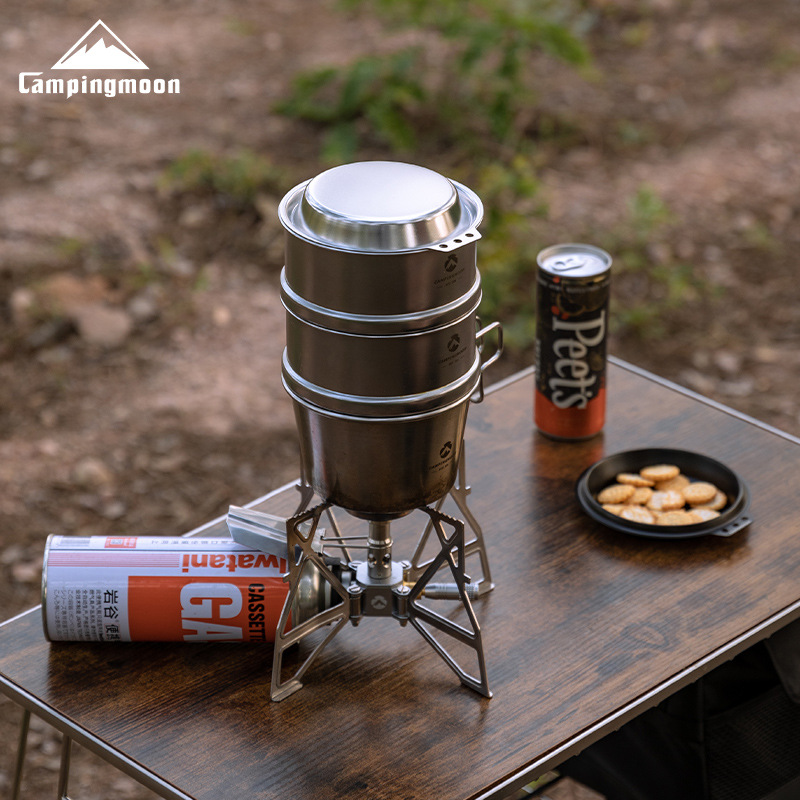 CAMPINGMOON S-SD Thickened Sta - огляд і ціна Camping Cooking Dishes