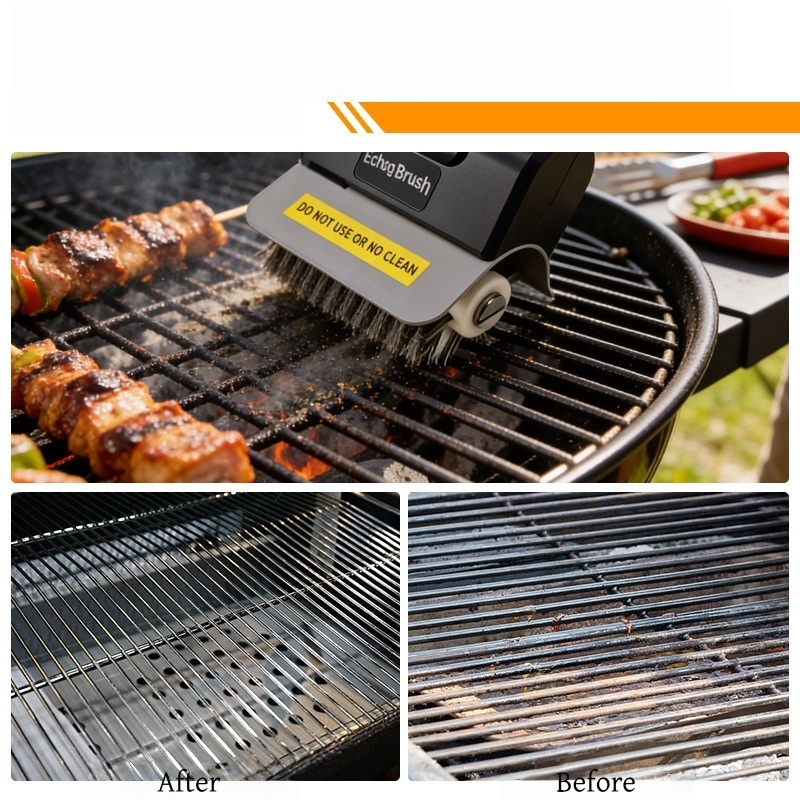 JUSTINLAU Electric Grill Brush - огляд і ціна Camping Cooking Mesh