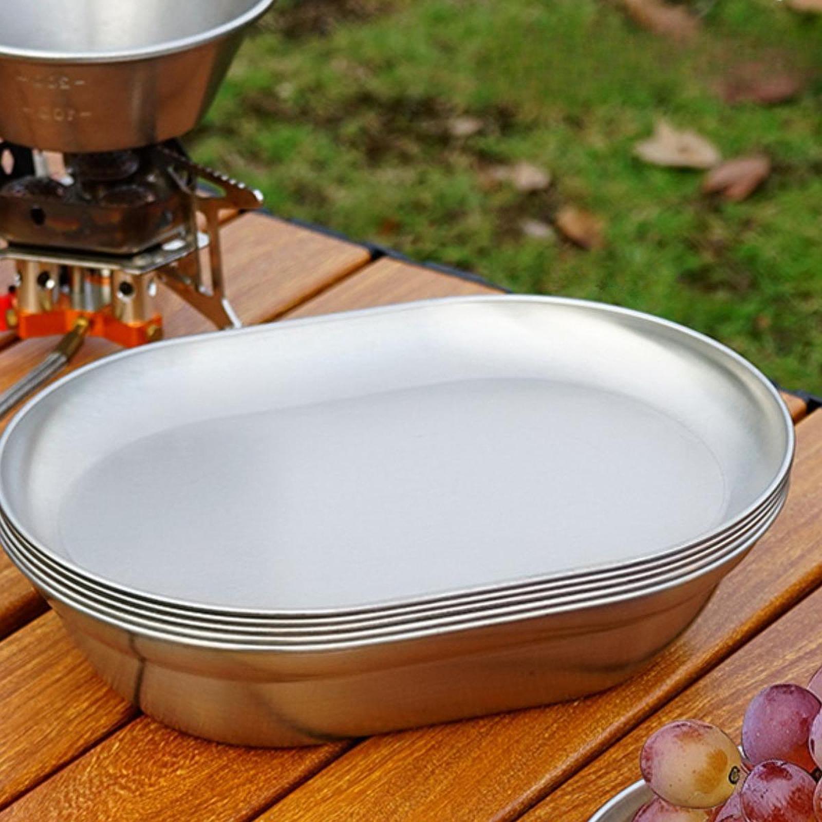 Outdoor Stainless Steel Campin - огляд і ціна Camping Cooking Dishes