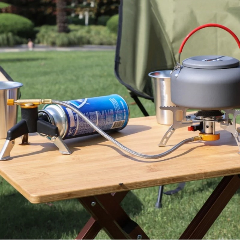 Camping Gas Stove Adapter Conn - огляд і ціна Camping Cooking Tripod