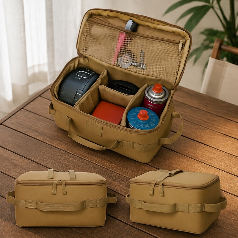 Durable Camping Storage Tote w - огляд і ціна Camping Outdoor Cooking Set