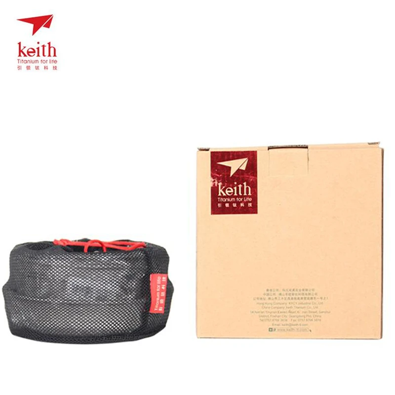 Keith 3PCS Titanium Cookware P - огляд і ціна Camping Cooking Set Large