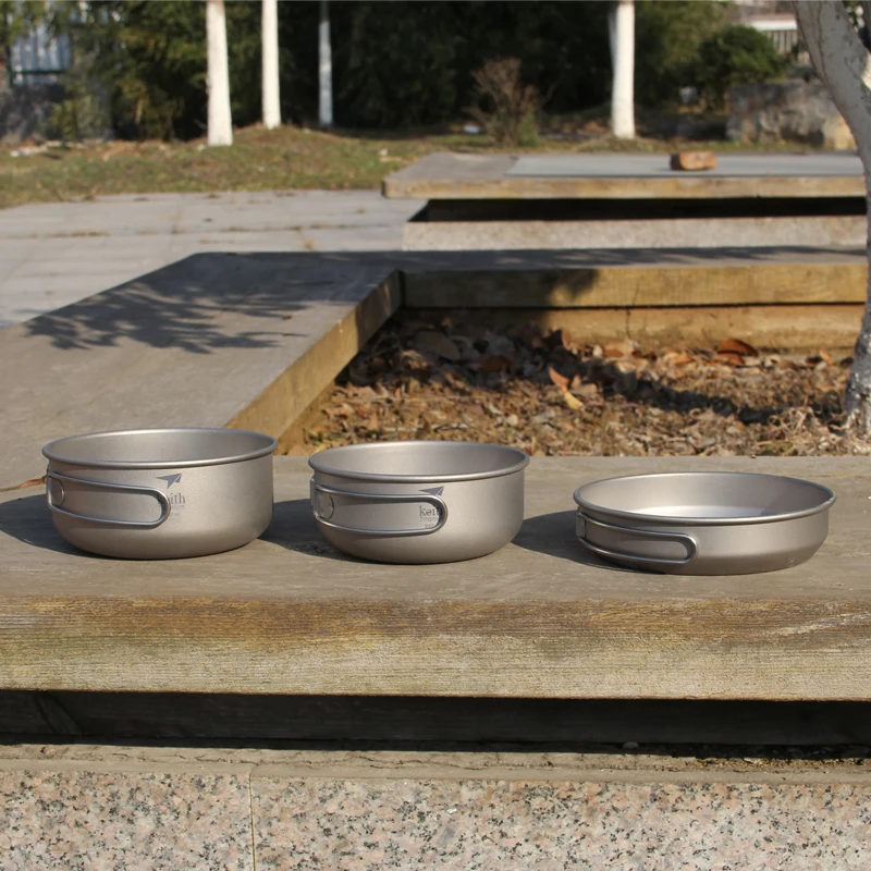 Keith 3PCS Titanium Cookware P - огляд і ціна Camping Cooking Set Large
