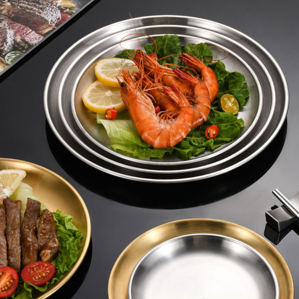 8Pcs Metal Dining Dish Stainle - огляд і ціна Camping Cooking Dishes