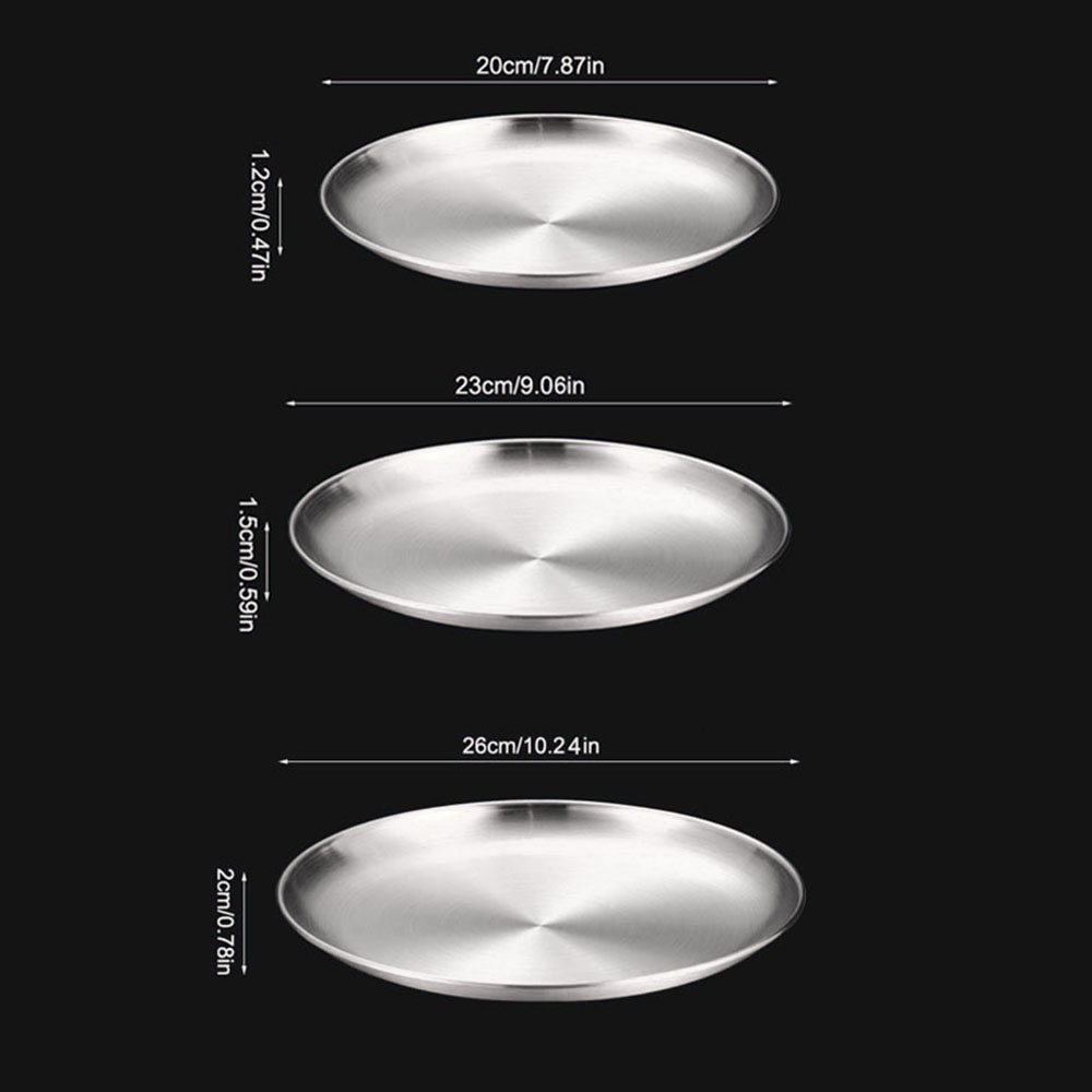 8Pcs Metal Dining Dish Stainle - огляд і ціна Camping Cooking Dishes