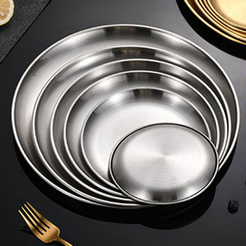 8Pcs Metal Dining Dish Stainle - огляд і ціна Camping Cooking Dishes