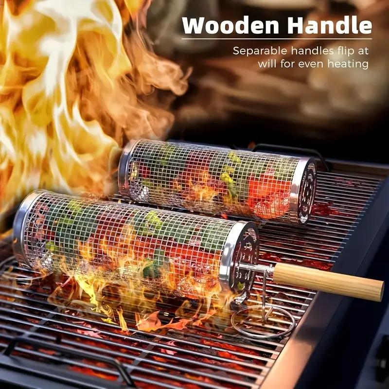 Stainless Steel BBQ Grill Bask - огляд і ціна Camping Cooking Griddle