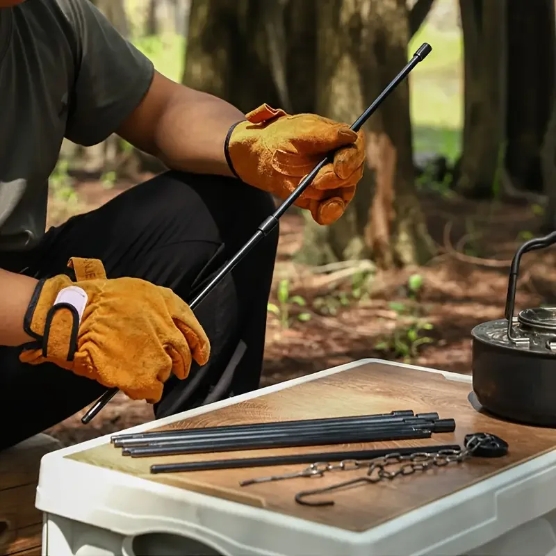 Outdoor Large Bonfire Tripod P - огляд і ціна Camping Cooking Tripod
