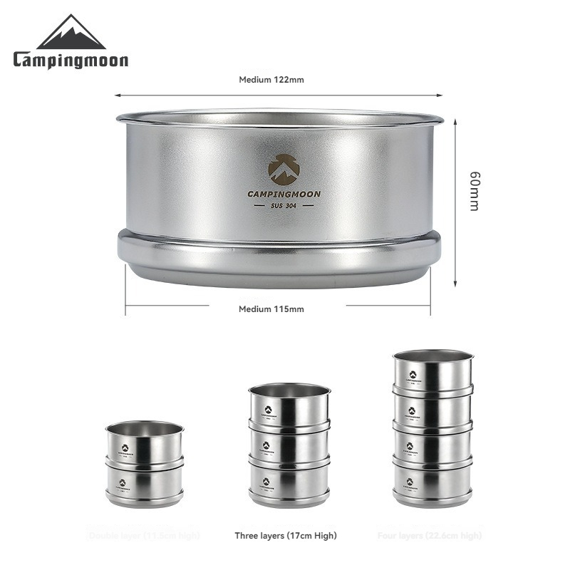 CAMPINGMOON Outdoor Camping Pi - огляд і ціна Camping Cooking Dishes