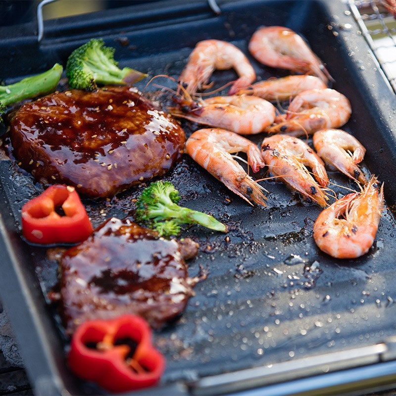 Outdoors Thick Square Grill Pa - огляд і ціна Camping Cooking Equipment