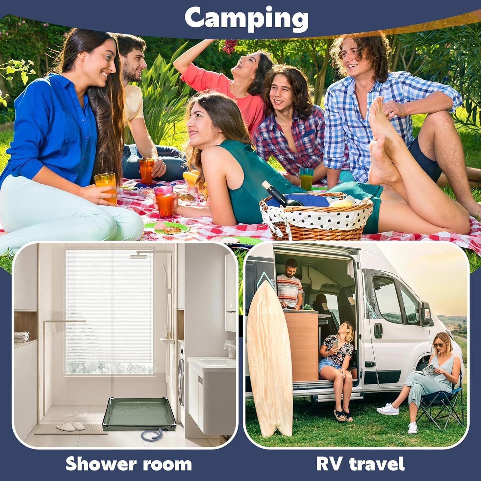 Camping Shower Tent Floor Base - огляд і ціна Camping Cooking Griddle