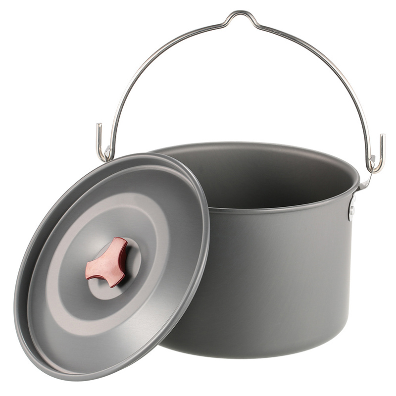 4L Camping Hanging Pots Campin - огляд і ціна Camping Cooking Tripod