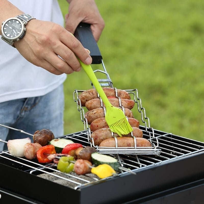 Portable Camping BBQ Grill Com - огляд і ціна Camping Cooking Equipment