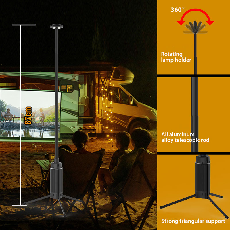 Portable Camping Lantern Teles - огляд і ціна Camping Cooking Tripod