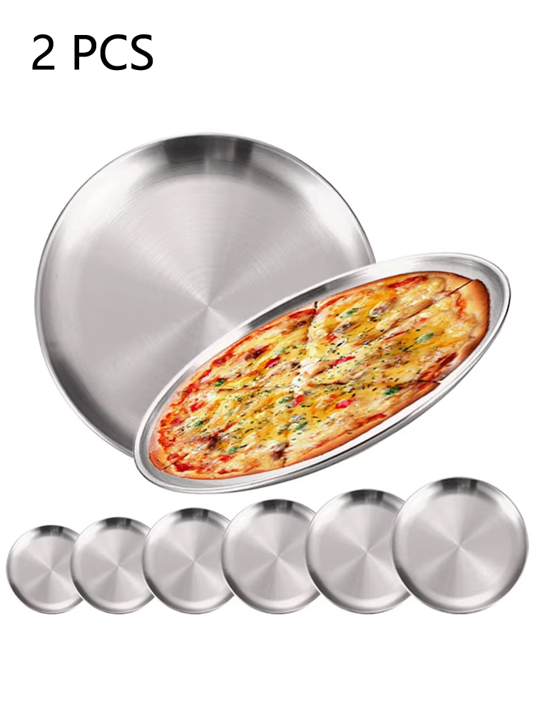 2Pcs Stainless Steels Round Si - огляд і ціна Camping Cooking Dishes