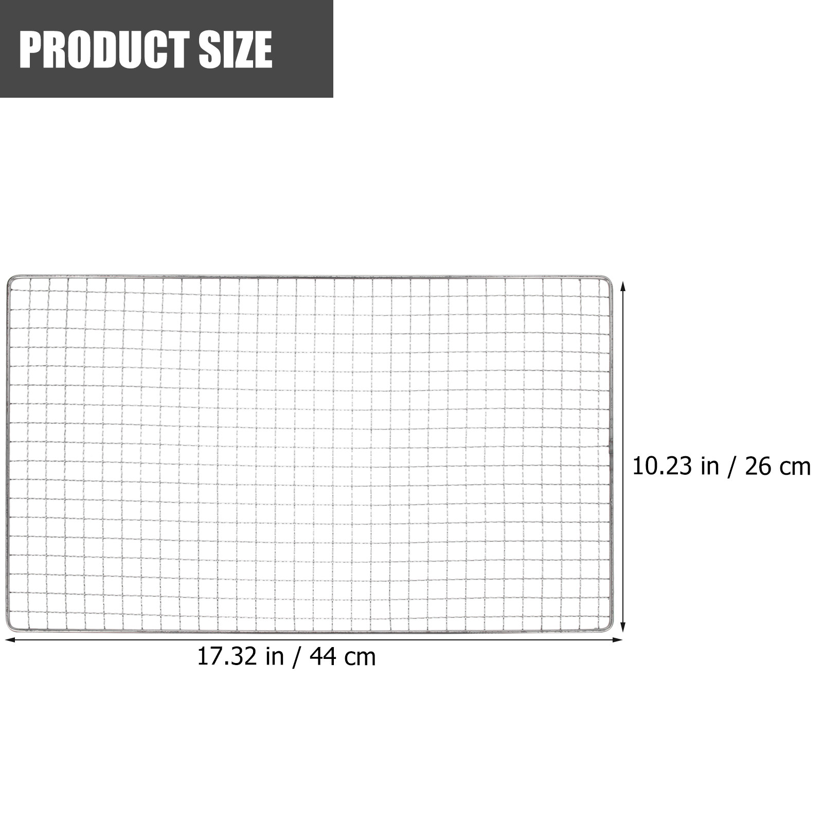 2Pcs Stainless Steel Bbq Grill - огляд і ціна Camping Cooking Mesh